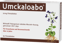 Umckaloabo 20 Mg Filmtabletten