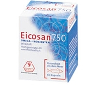 EICOSAN 750 Omega-3 Konzentrat Weichkapseln