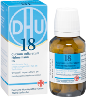 DHU Schüssler Salz Nr. 18 Calcium sulfuratum D6, 200 Tabletten