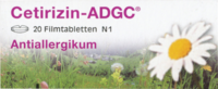 CETIRIZIN ADGC Filmtabletten