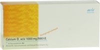 CALCIUM D3 acis 1000 mg/880 I.E. Brausetabletten