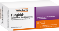 FUNGIZID-ratiopharm 3 Vag.-Tbl.+ 20g Creme