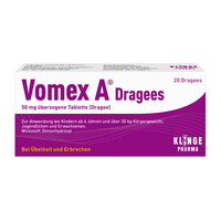 VOMEX A Dragees 50 mg überzogene Tabletten