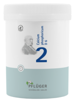 Pflüger Schüssler Salz Nr. 02 Calcium phosphoricum D6, 1000 Tabletten