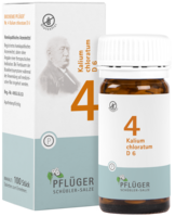 Pflüger Schüssler Salz Nr. 04 Kalium chloratum D6, 100 Tabletten