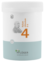 Pflüger Schüssler Salz Nr. 04 Kalium chloratum D6, 1000 Tabletten