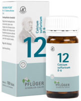 Pflüger Schüssler Salz Nr. 12 Calcium sulfuricum D6, 100 Tabletten