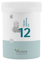 Pflüger Schüssler Salz Nr. 12 Calcium sulfuricum D6, 1000 Tabletten