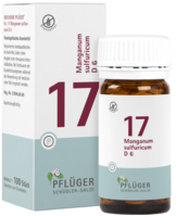 Pflüger Schüssler Salz Nr. 17 Manganum sulfuricum D6, 100 Tabletten