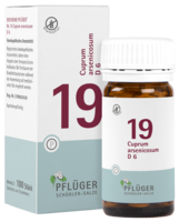 Pflüger Schüssler Salz Nr. 19 Cuprum arsenicum D6, 100 Tabletten