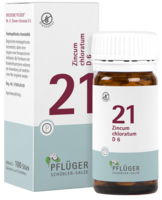 Pflüger Schüssler Salz Nr. 21 Zincum chloratum D6, 100 Tabletten