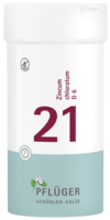 Pflüger Schüssler Salz Nr. 21 Zincum chloratum D6, 400 Tabletten