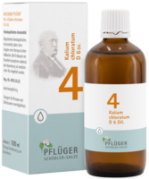 Pflüger Schüssler Salz Nr. 04 Kalium chloratum D 6, Tropfen 100ml