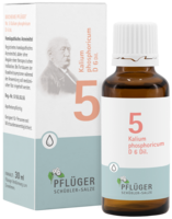 Pflüger Schüssler Salz Nr. 05 Kalium phosphoricum D 6, Tropfen 30ml