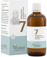 Pflüger Schüssler Salz Nr. 07 Magnesium phosphoricum D6, Tropfen 100ml