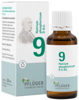 Pflüger Schüssler Salz Nr. 09 Natrium phosphoricum D 6, Tropfen 30ml