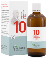 Pflüger Schüssler Salz Nr. 10 Natrium sulfuricum D 6, Tropfen 100ml