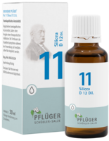 Pflüger Schüssler Salz Nr. 11 Silicea D 12, Tropfen 100ml