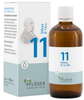 Pflüger Schüssler Salz Nr. 11 Silicea D 12, Tropfen 30ml