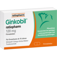 GINKOBIL ratiopharm 120 mg Filmtabletten