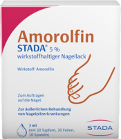 Amorolfin Stada 5% wirkstoffhaltiger Nagellack