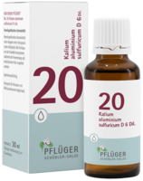 Pflüger Schüssler Salz Nr. 20 Kalium aluminium sulf. D 6, Tropfen 30ml