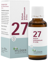 Pflüger Schüssler Salz Nr. 27 Kalium bichromicum D 6, Tropfen 30ml