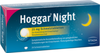 HOGGAR Night 25 mg Schmelztabletten