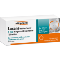 LAXANS-ratiopharm 5 mg magensaftres.Tabletten