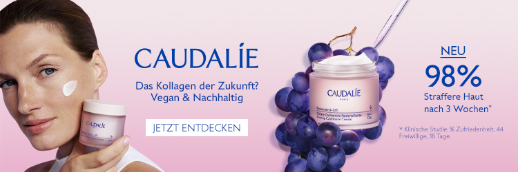 Caudalie Header mit Logo