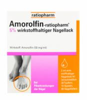 AMOROLFIN-ratiopharm 5% wirkstoffhalt.Nagellack