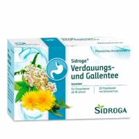 SIDROGA Verdauungs- und Gallentee Filterbeutel