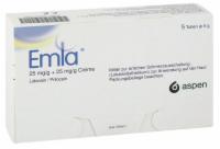 EMLA 25 mg/g + 25 mg/g Creme + 12 Tegaderm Pfl.