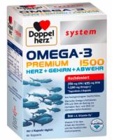 DOPPELHERZ Omega-3 Premium 1500 system Kapseln