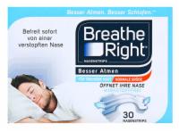 BESSER Atmen Breathe Right Nasenpfl.normal transp.